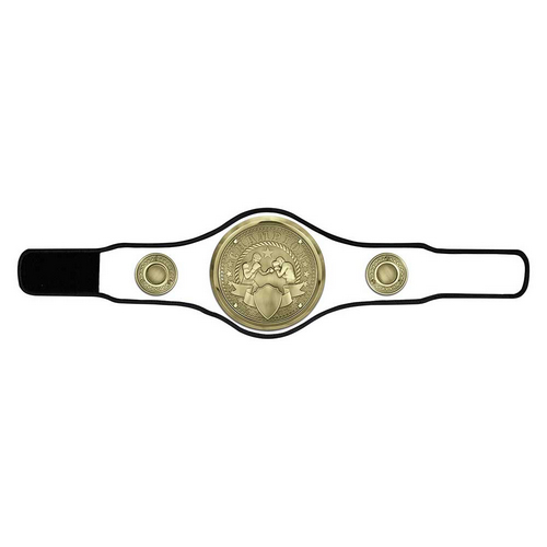 Champion Male Boxing Belt | White | 1240 x 315mm