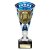 Cobra Star Martial Arts Trophy | Blue & Silver | 210mm - TB24201A