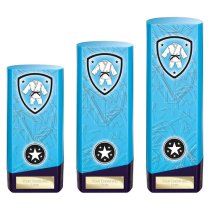 Prime Heavyweight Martial Arts Trophy | Blue | 220mm