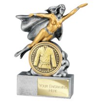 Hero Female Martial Arts Trophy | 140mm