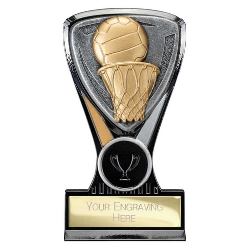 Wolverine Netball Trophy Plaque | 130mm