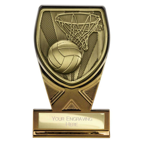 Fusion Cobra Netball Trophy Plaque | 110mm