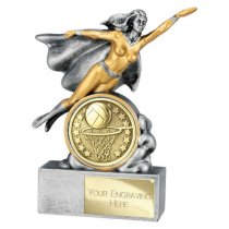 Hero Female Netball Trophy | 140mm