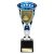 Cobra Star Netball Trophy | Blue & Silver | 230mm - TB25137B