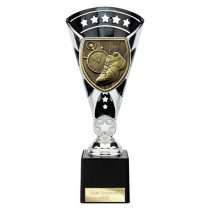 Cobra Star Running Trophy | Black & Silver | 230mm