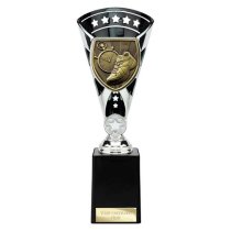 Cobra Star Running Trophy | Black & Silver | 255mm
