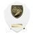 Cobra Plaque Running Trophy | White | 150mm - PT24216C