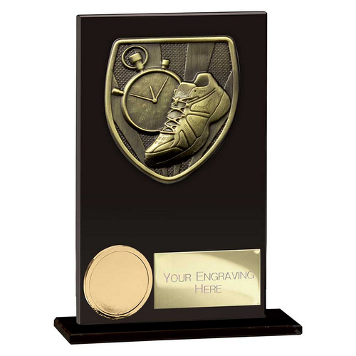 Cobra Running Glass Trophy | 125mm