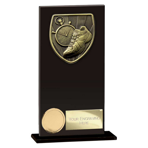 Cobra Running Glass Trophy | 160mm