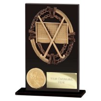 Maverick Hero Hockey Glass Trophy | 125mm