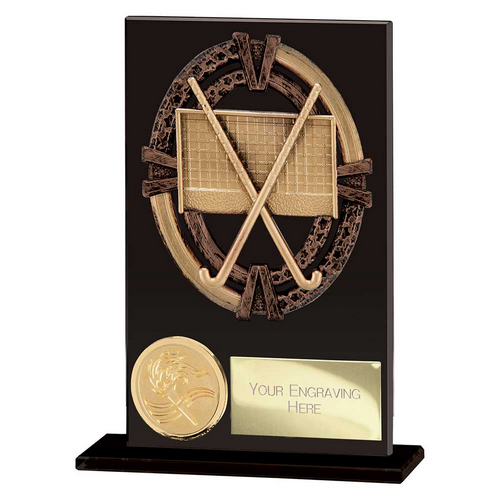 Maverick Hero Hockey Glass Trophy | 125mm