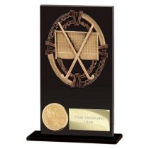 Maverick Hero Hockey Glass Trophy | 140mm