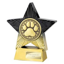 Superstar Dog Agility Trophy | 140mm
