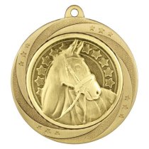 Superstar Equestrian Medal | Gold | 60mm