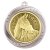 Superstar Equestrian Medal | Silver | 60mm - MM25049S