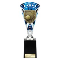 Cobra Star Tennis Trophy | Blue & Silver | 255mm