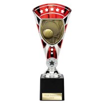 Cobra Star Tennis Trophy | Red & Silver | 230mm