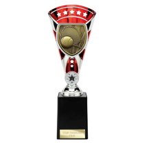 Cobra Star Tennis Trophy | Red & Silver | 255mm