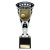 Cobra Star Tennis Trophy | Black & Silver | 230mm - TR24222B