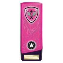 Prime Heavyweight Tennis Trophy | Pink | 190mm