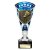 Cobra Star Badminton Trophy | Blue & Silver | 210mm - TB24221A