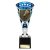 Cobra Star Badminton Trophy | Blue & Silver | 230mm - TB24221B