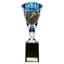 Cobra Star Badminton Trophy | Blue & Silver | 255mm