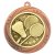 Superstar Badminton Medal | Bronze | 60mm - MM25036B
