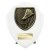 Cobra Shield Badminton Trophy | White | 125mm - PT24221B