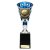 Cobra Star Basketball Trophy | Blue & Silver | 255mm - TB24196C