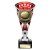 Cobra Star Basketball Trophy | Red & Silver | 210mm - TD24196A