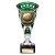 Cobra Star Basketball Trophy | Green & Silver | 210mm - TE24196A