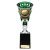 Cobra Star Basketball Trophy | Green & Silver | 255mm - TE24196C