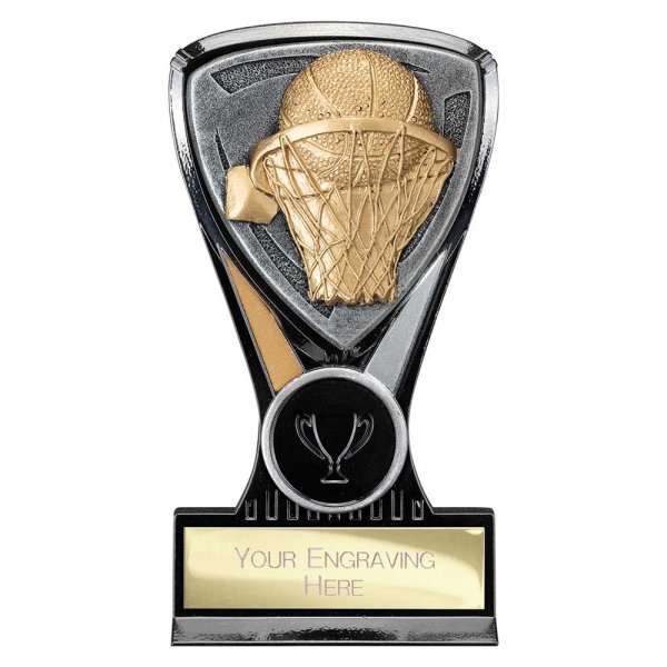 Wolverine Basketball Trophy Plaque | 130mm
