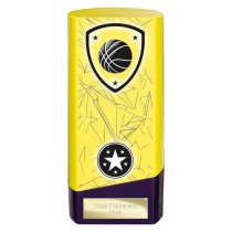 Prime Heavyweight Basketball Trophy | Yellow | 160mm