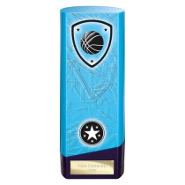 Prime Heavyweight Basketball Trophy | Blue | 190mm