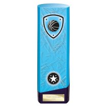 Prime Heavyweight Basketball Trophy | Blue | 220mm