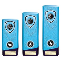 Prime Heavyweight Basketball Trophy | Blue | 220mm