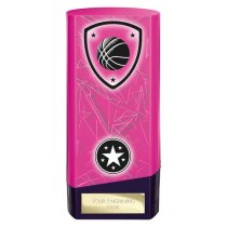 Prime Heavyweight Basketball Trophy | Pink | 160mm