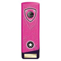 Prime Heavyweight Basketball Trophy | Pink | 220mm