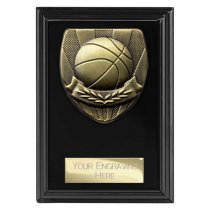 Cobra Plaque Basketball Trophy | Black | 125mm