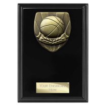 Cobra Plaque Basketball Trophy | Black | 150mm