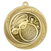 Superstar Swimming Medal | Gold | 60mm