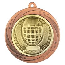 Superstar Ice Hockey Medal | Bronze | 60mm
