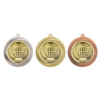 Superstar Ice Hockey Medal | Silver | 60mm