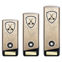 Prime Heavyweight GAA Hurling Trophy | Gold | 220mm