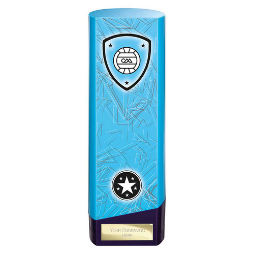 Prime Heavyweight GAA Trophy | Blue | 220mm