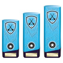Prime Heavyweight GAA Hurling Trophy | Blue | 220mm