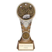Ikon Hero Cycling Glass Trophy | 160mm