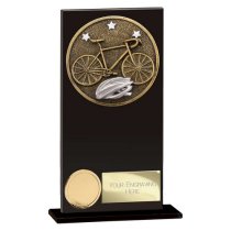 Ikon Hero Cycling Glass Trophy | 160mm